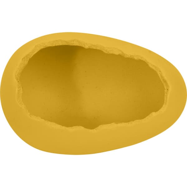 Keraaminen pääsiäismunakuori, keltainen krassi