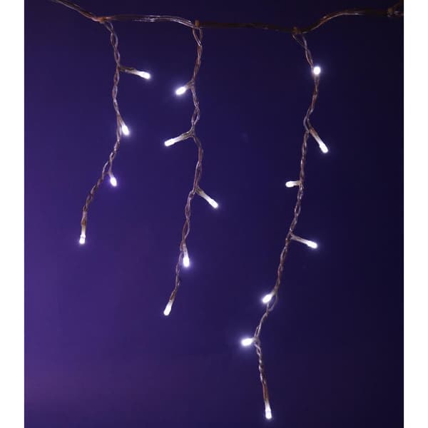 LED lysgardin 100 lys, Cold White, Energibesparende, til hjemmet og professionelt brug