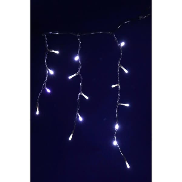 LED lysgardin 100 lys, Cold White, Energibesparende, til hjemmet og professionelt brug