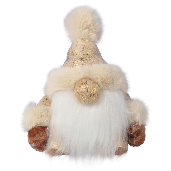 Golden Christmas Gnome for Good Luck 17cm - Scandinavian Home Talisman