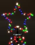 Miniatyrbillede 4 af 9: 300cm Multifunktionel LED Juletræ med 500 lys, 8 tilstande, IP44 Vandtæt