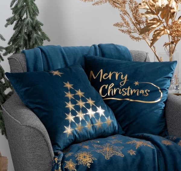 JOY2D CHRISTMAS TYYNYLIINA 45 X 45 CM NAVY