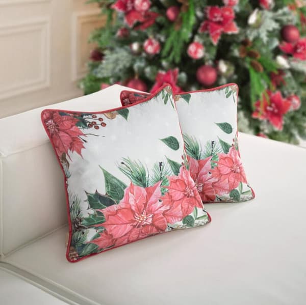 JINGLE37 JULEPUDEBETRÆK 45 X 45 CM PINK