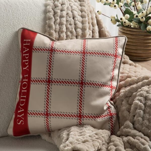 JOULU TYYNYLIINA CLARK02 45 X 45 CM BEIGE