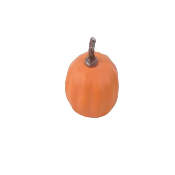 Kunstige Mini Græskar, 4 cm Størrelse, Ideelle til Halloween og Thanksgiving,Orange