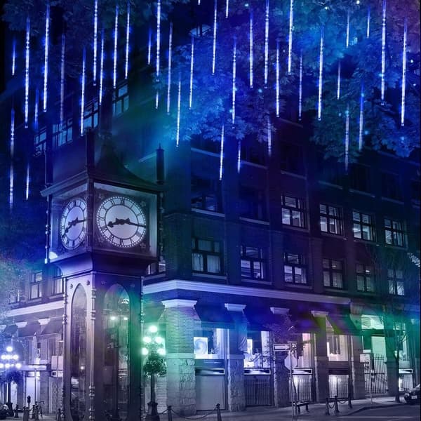 METEORS ISTANDER faldende sne IP44 LED Udendørs juletræslys GARLAND
