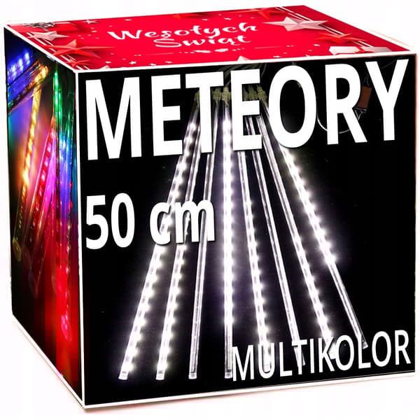 METEORS ISTANDER faldende sne IP44 LED Udendørs juletræslys GARLAND