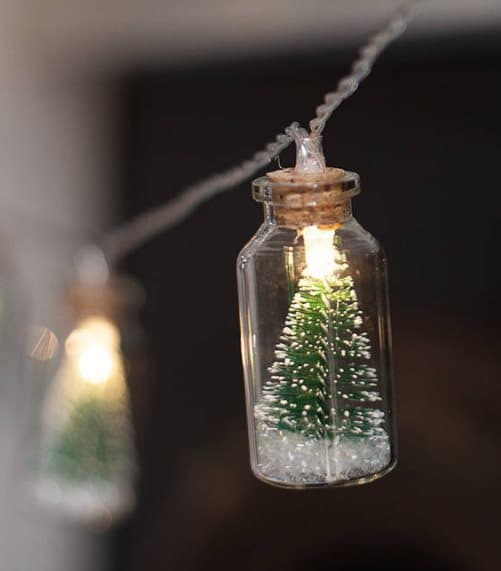 Julgran - LED julbelysning, 10 lampor, 150cm