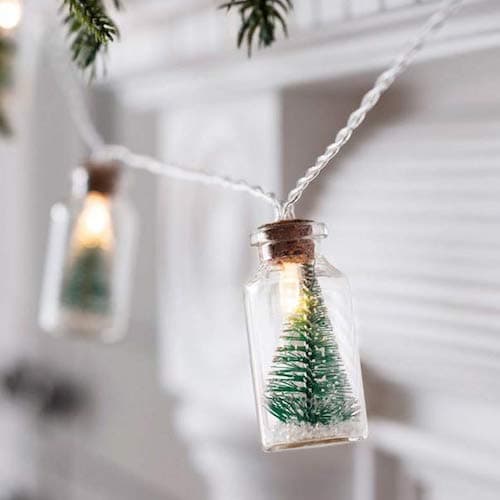 Julgran - LED julbelysning, 10 lampor, 150cm