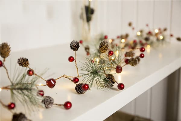 Jouluseppele - LED jouluvalot, 20 valoa 2m kartio