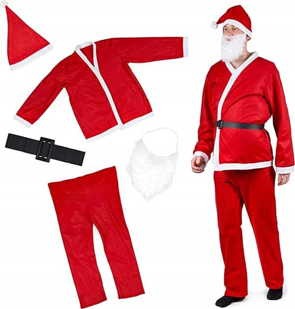 NISSE KOSTUME KOSTUME SÆT 5 STK KOSTUME