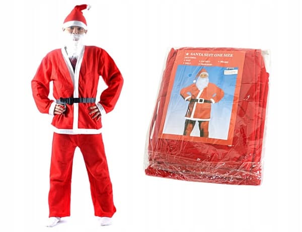 NISSE KOSTUME KOSTUME SÆT 5 STK KOSTUME