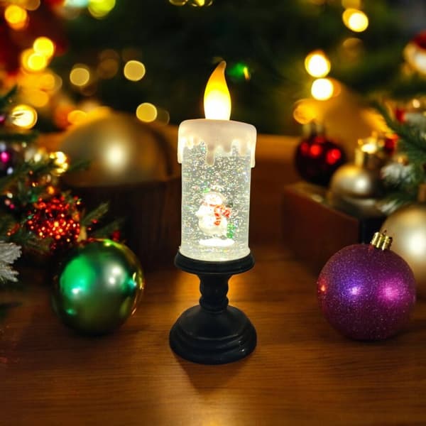 JOULUKUNSISTUS LED-KYNTTILÄ VALAISTU XXL 31cm JOULUKYNTTILA