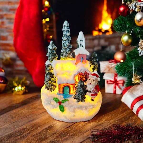 JOULUKORISTE JOULUKPU LUMIUKKO LED-VALAISTU KUVA JOULU