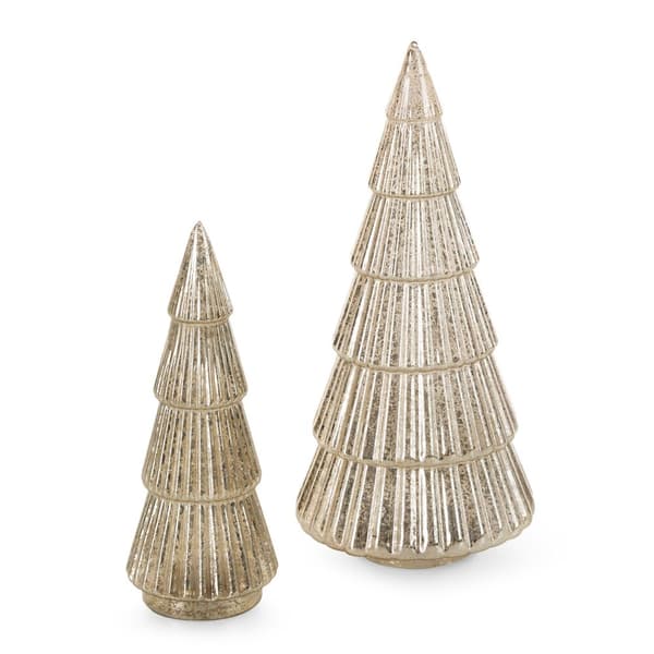 Julfigur 13x13x30 Eurofirany silver