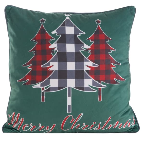 Eurofirany Christmas koristeellinen tyynyliina 45x45 tummanvihreä