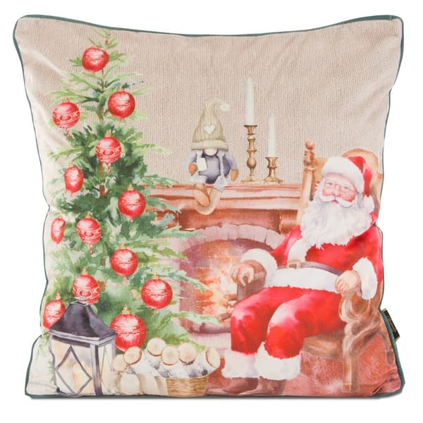 Dekorativt julkuddfodral 45x45 Eurofirany beige