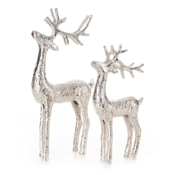Julfigur 14X5X31 Eurofirany silverrenar