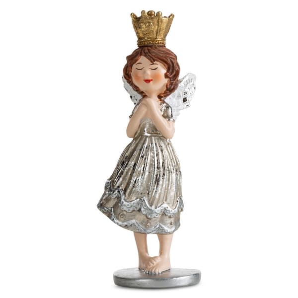 Julfigur 4x4x11 Eurofirany silver