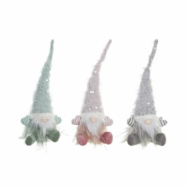 Prydnadsfigur DKD Home Decor Polyester (3 pcs) (14 x 13 x 35 cm)
