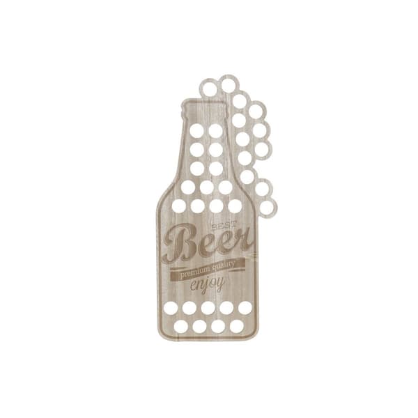 Vægdekoration DKD Home Decor MDF Øl (25 x 1 x 55 cm)