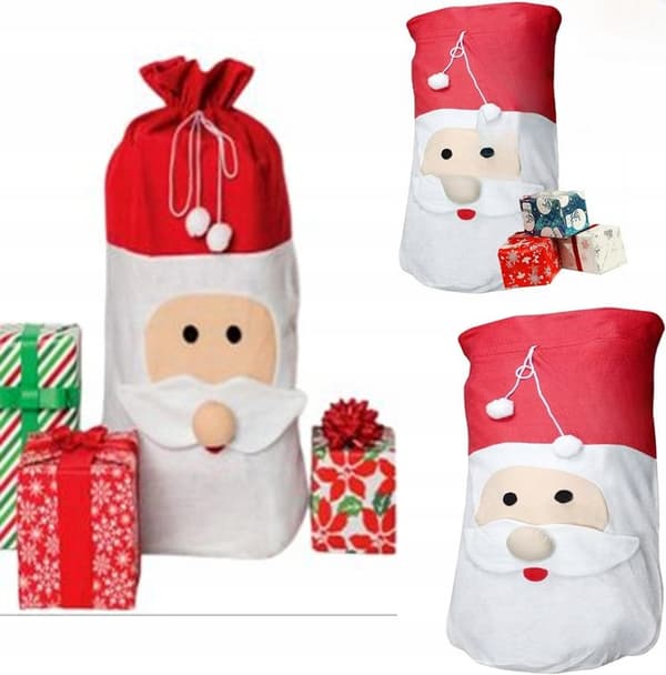 Julemandens julegavepose 90 cm