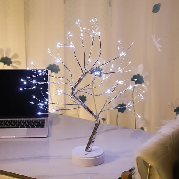 LED TRÆ Dekorative LYKKE FERIE Lys DEKORATION til FERIE XXL