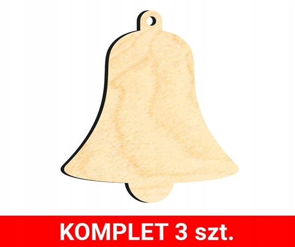 JULETRÆSPYNT I TRÆ Z9 3 stk.