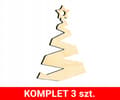 Miniatyrbild 2 av 3: JULGRANSDEKORATIONER I TRÄ Z27 3 st.