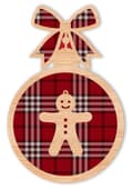 Miniatyrbild 1 av 2: JULGRANSDEKORATIONER I TRÄ D29