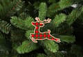 Miniatyrbild 2 av 2: JULGRANSDEKORATIONER I TRÄ D56 renar