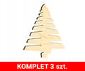 Miniatyrbild 2 av 3: JULGRANSDEKORATIONER I TRÄ Z25 3 st.