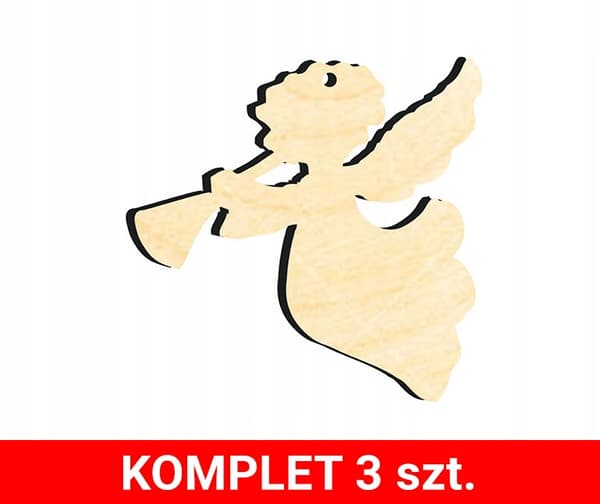 JULGRANSDEKORATIONER, TRÄ, Z21, 3 st.