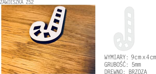 JULETRÆSPYNT I TRÆ 52