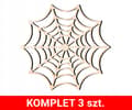 Miniatyrbillede 2 af 3: HALLOWEEN trædekorationsvedhæng H2 3 stk.