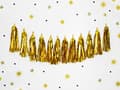 Miniatyrbild 2 av 3: Girlang fransar guld
