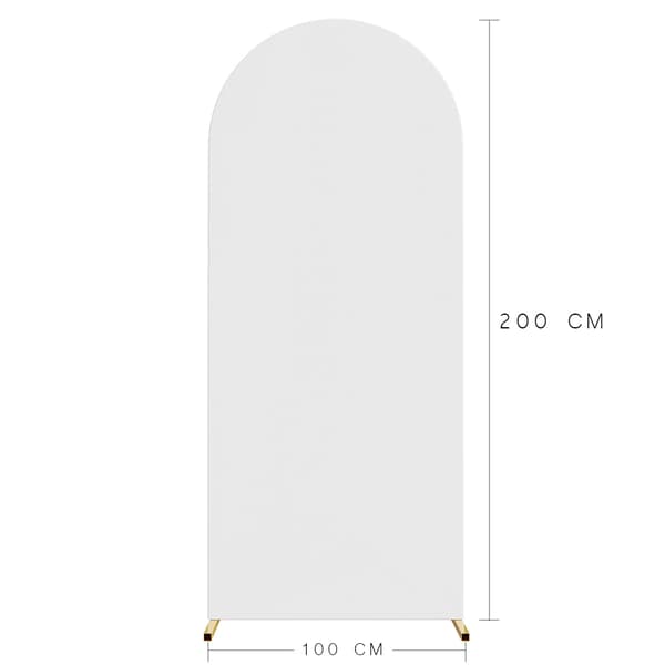 Materiaali SUOJAUS BALLONI ARCH -kehyksen metallitelineelle VALOKUVILLE 1x2m VALKOINEN