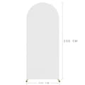 Pikkukuva 5 / 8: Materiaali SUOJAUS BALLONI ARCH -kehyksen metallitelineelle VALOKUVILLE 1x2m VALKOINEN