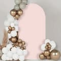 Miniatyrbild 3 av 8: Materialöverdrag för ballongbågsram metallstativ FÖR FOTO 1x2m ROSA