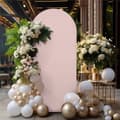 Miniatyrbild 6 av 8: Materialöverdrag för ballongbågsram metallstativ FÖR FOTO 1x2m ROSA