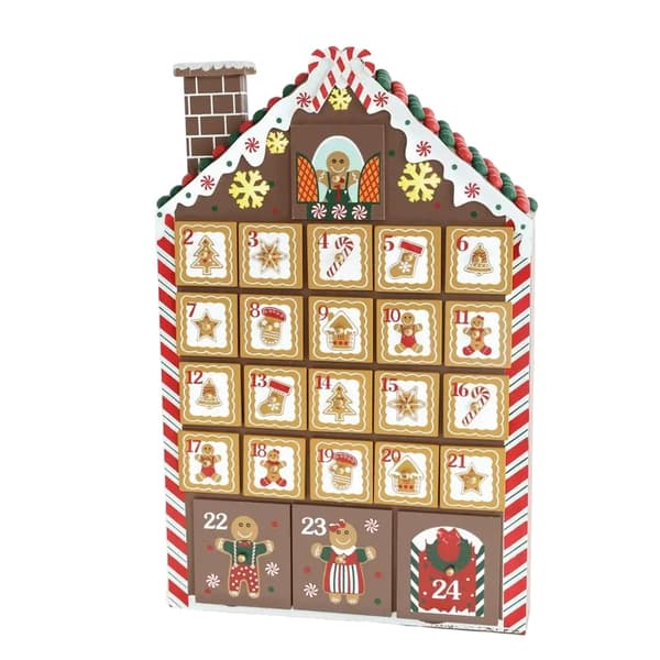 Jule Adventskalender, Interaktiv Nedtælling, Familievenligt Design,EN, L