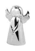 Miniatyrbild 2 av 2: Julängelfigur silver 9 cm