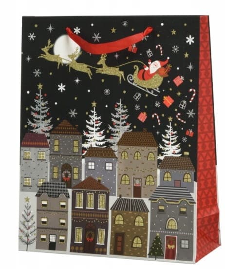 Mönster för julklappspåse 42 cm