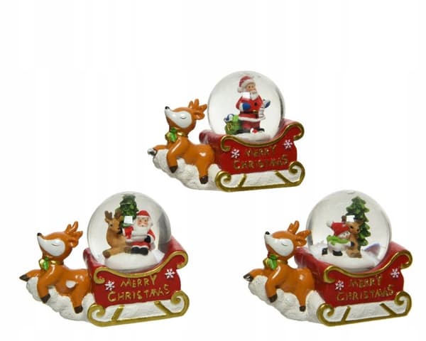 Julsnöglobsfigur 9 cm