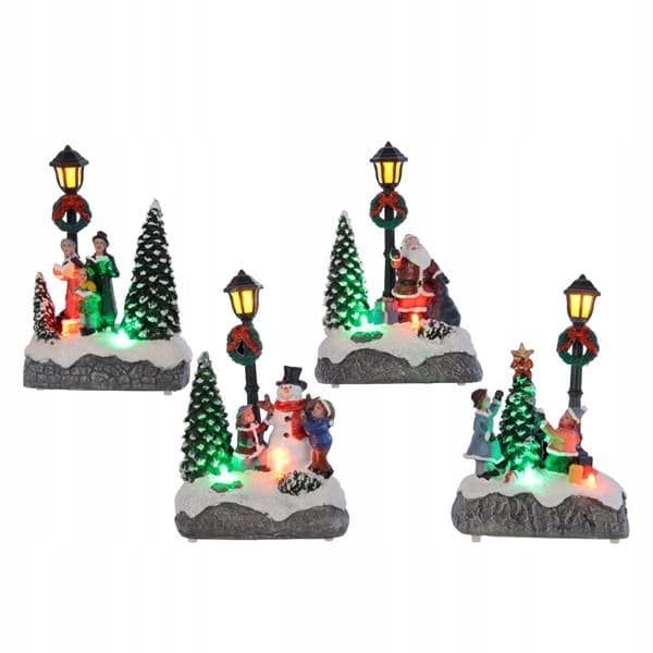 LED Julehyldefigur 15cm