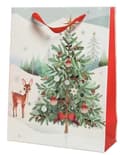 Miniatyrbild 2 av 2: Julklappspåse i papper 42 cm