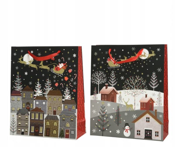 Mönster för julklappspåse 32 cm