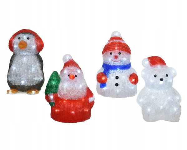 LED utomhusdekorationsfigur 25 cm