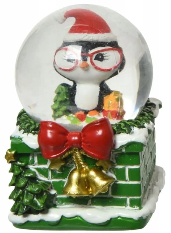 Glas snekugle dekorativ 7 cm