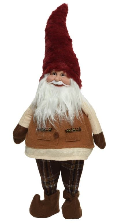 Tonttu hatussa -joulufiguuri 60 cm
